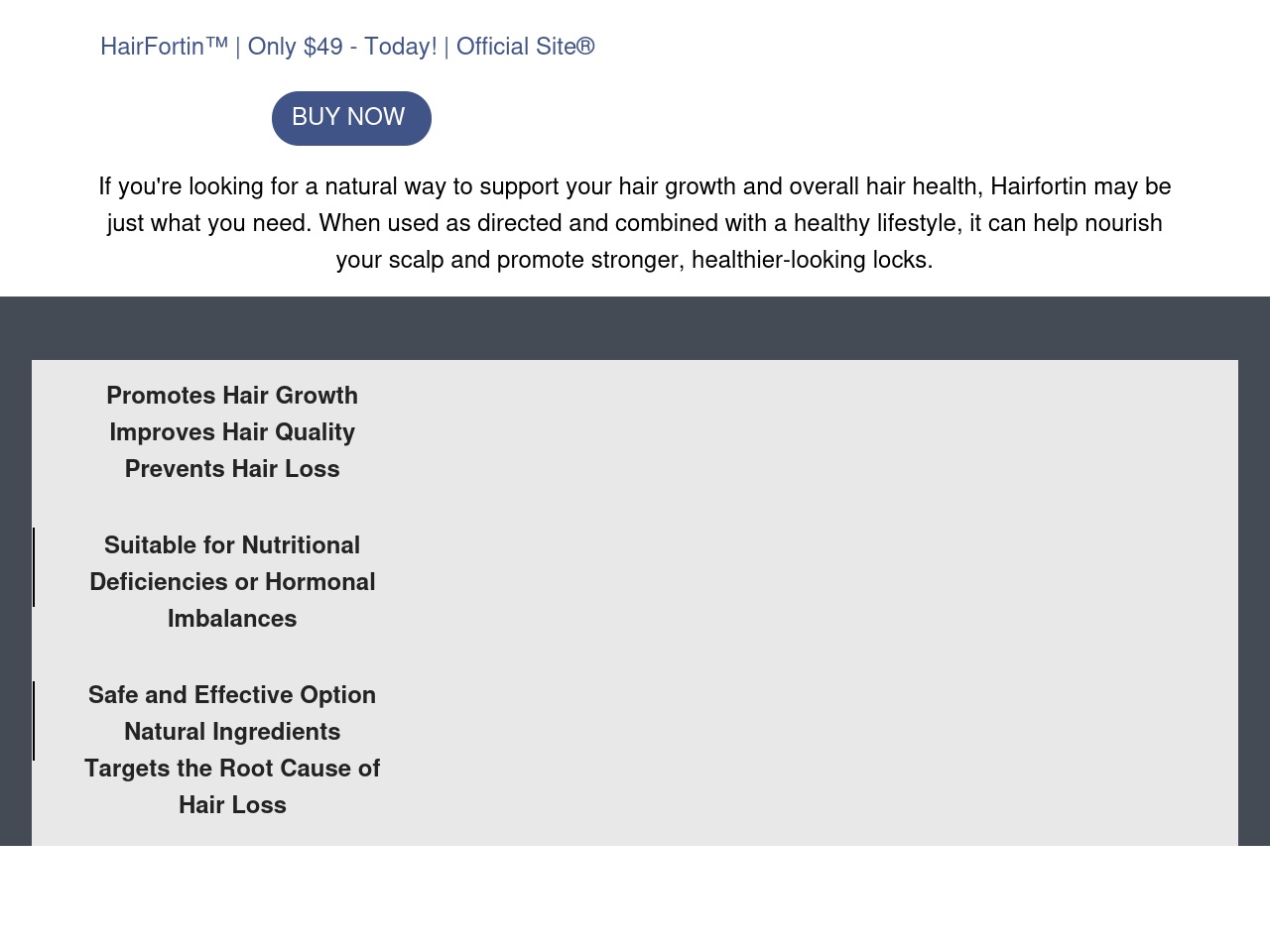 www-hairfortin.com screenshot alt-text