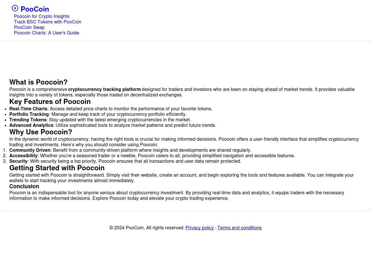 www-poocoin.com screenshot alt-text