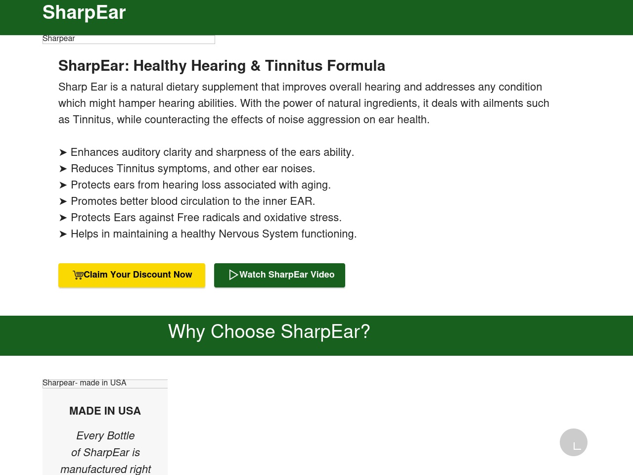 www-sharpear.com screenshot alt-text
