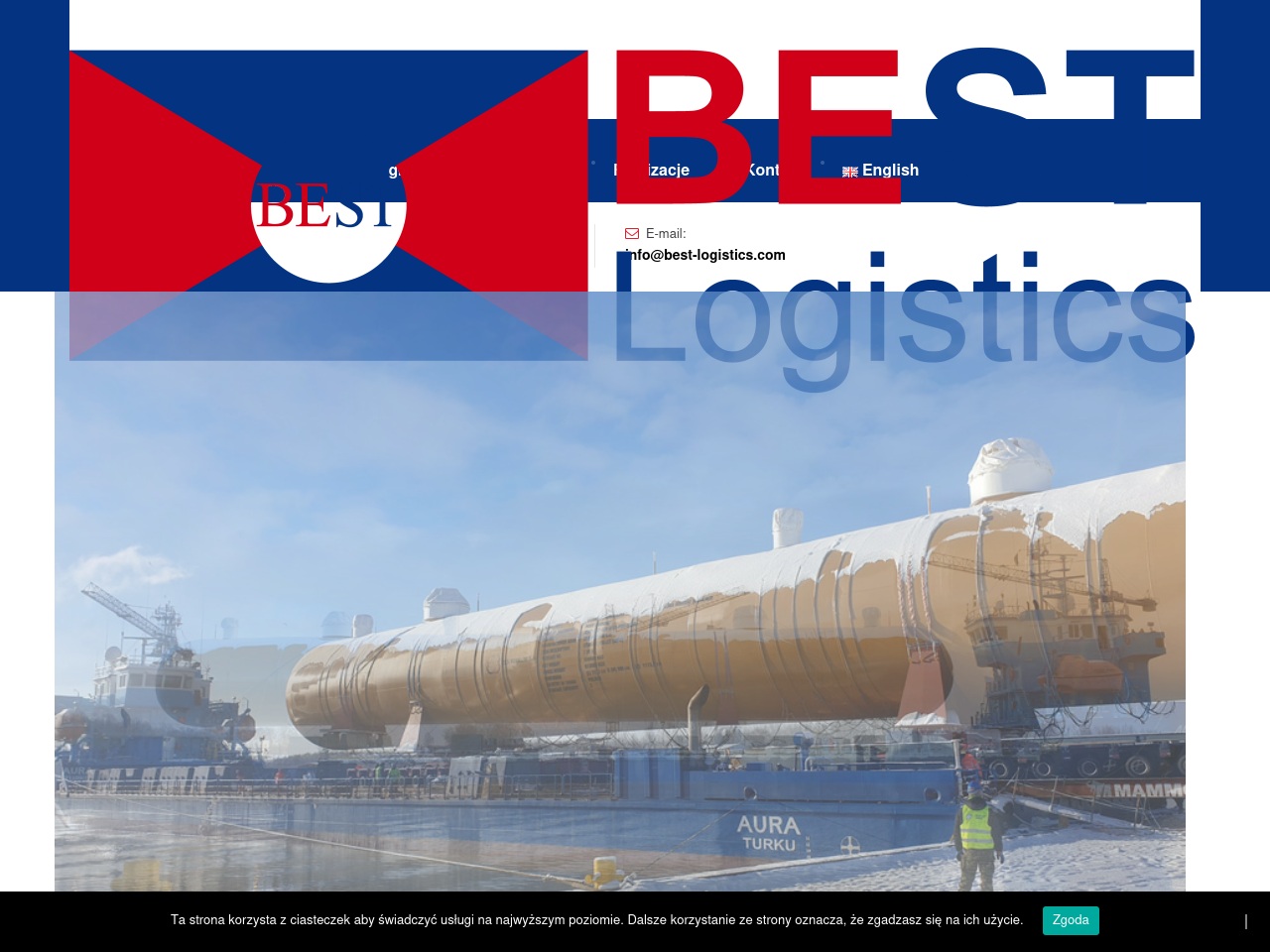 www.best-logistics.com screenshot alt-text