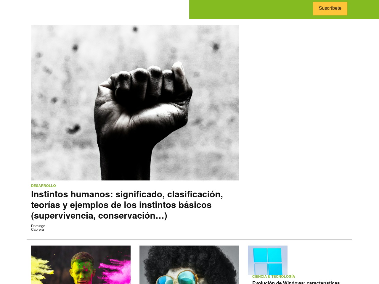 www.cinconoticias.com screenshot alt-text