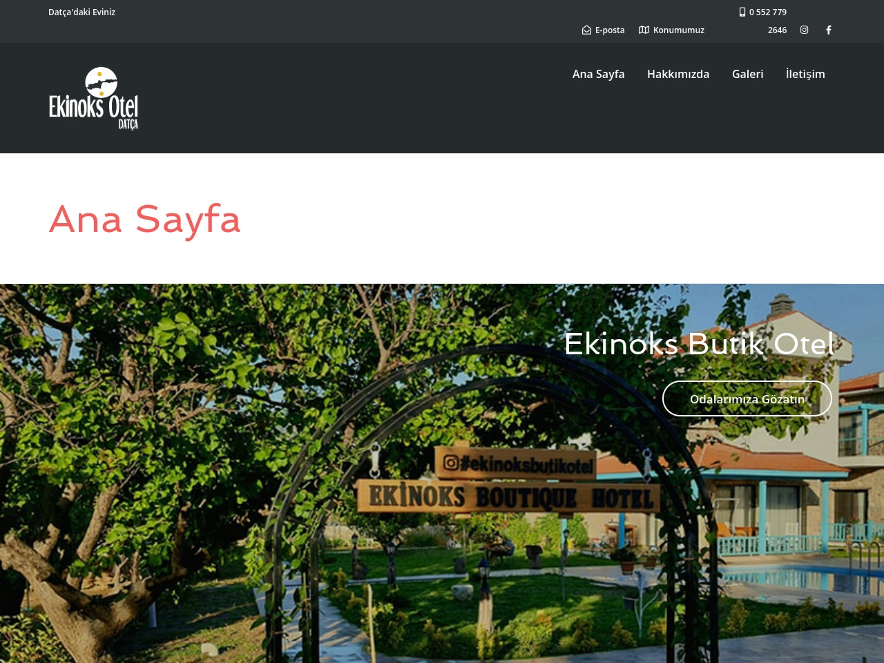 www.ekinokshotel.com screenshot alt-text