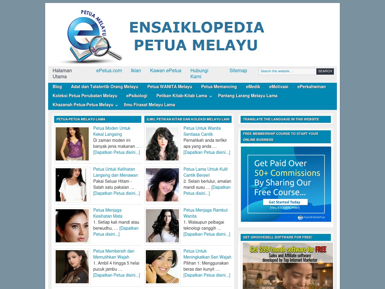 www.epetua.com screenshot alt-text