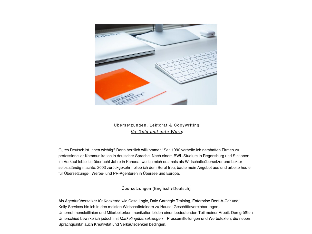 www.korrektur.net screenshot alt-text