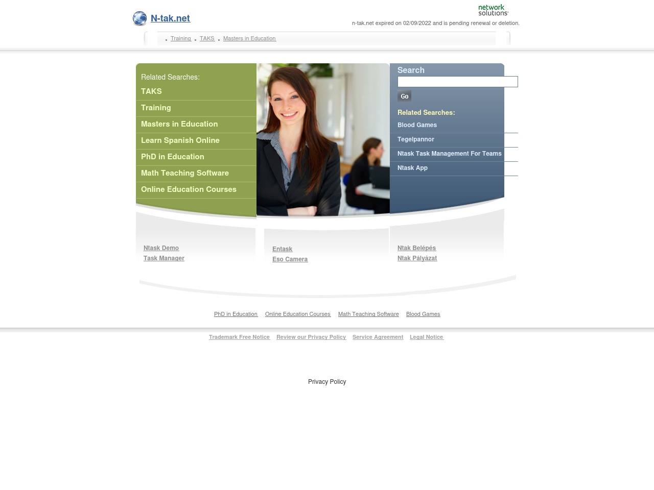 www.n-tak.net screenshot alt-text