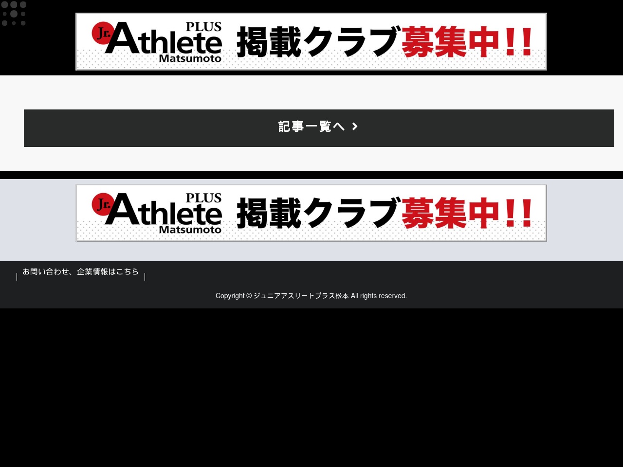 www.plus-matsumoto.artistics.jp screenshot alt-text