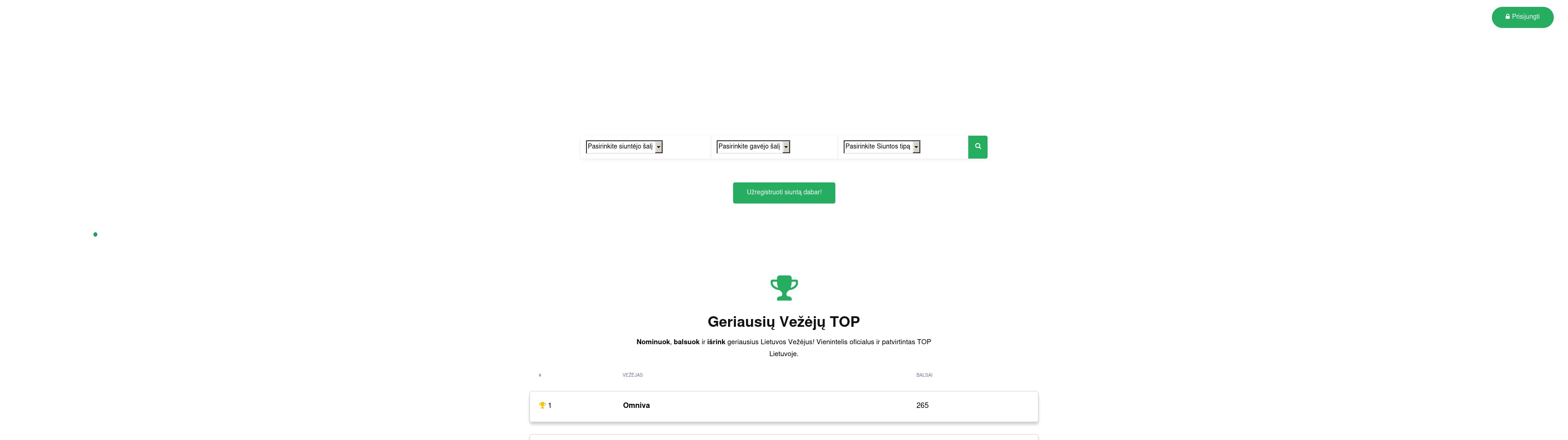 www.vezejai.lt screenshot alt-text