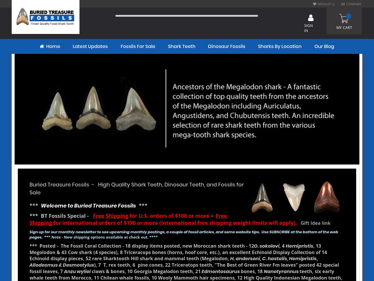 wwwburiedtreasurefossilscomstaging.com screenshot alt-text