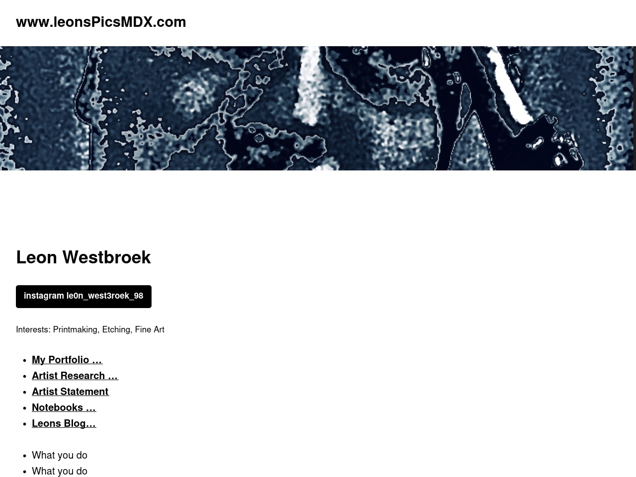 wwwleonspicsmdx.com screenshot alt-text